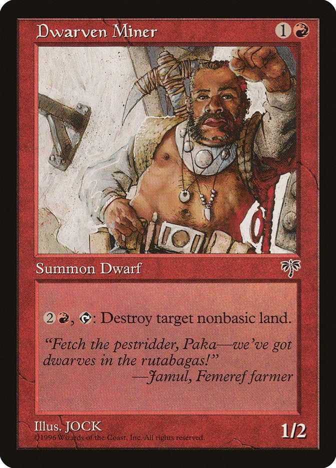 Dwarven Miner (MIR) Japanese