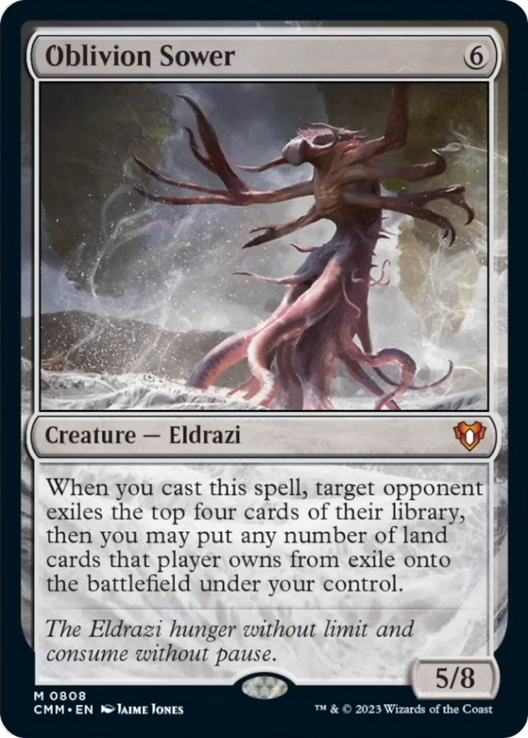 Image for Oblivion Sower (808) (CMM) - Magic: The Gathering