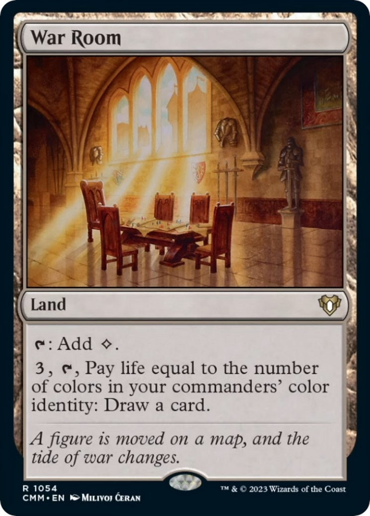 Image for War Room (1054) (CMM) - Magic: The Gathering