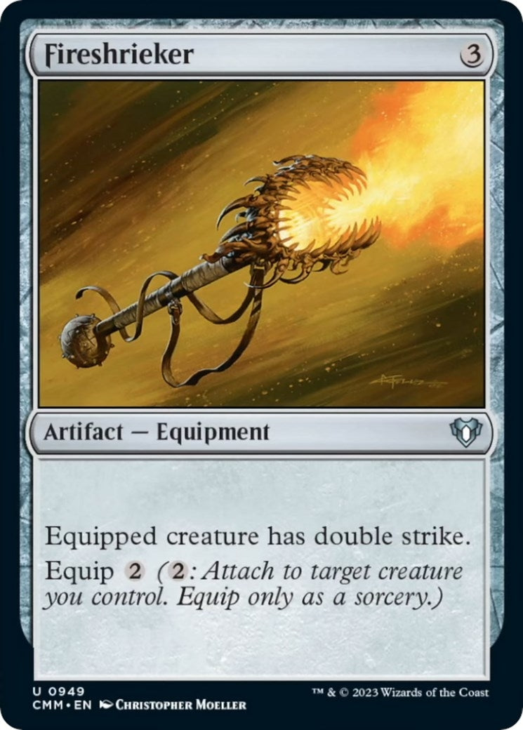 Image for Fireshrieker (949) (CMM) - Magic: The Gathering