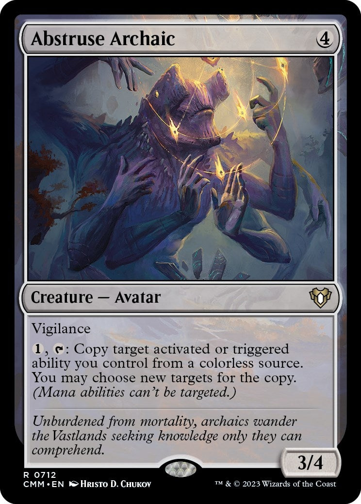 Image for Abstruse Archaic (712) (CMM) - Magic: The Gathering