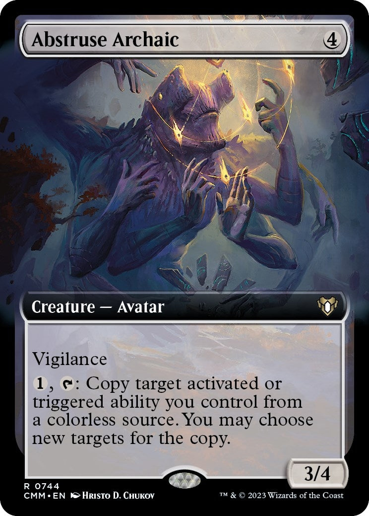 Image for Abstruse Archaic (Extended Art) (744) (CMM) - Magic: The Gathering