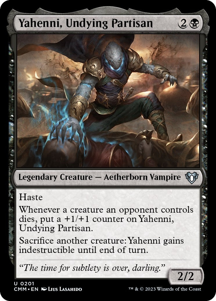 Image for Yahenni, Undying Partisan (201) (CMM) - Magic: The Gathering