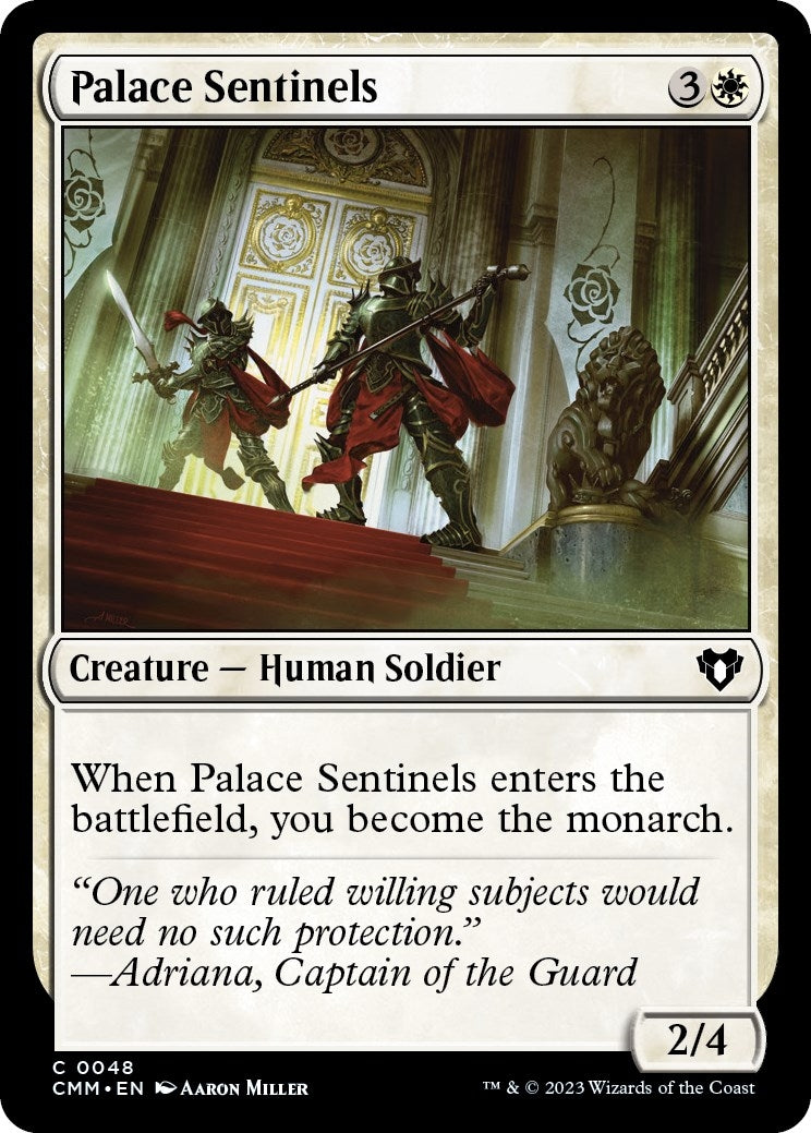 Image for Palace Sentinels (48) (CMM) - Magic: The Gathering