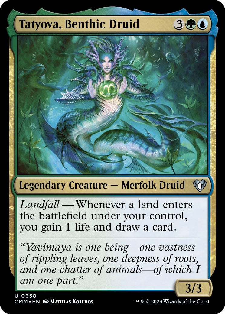 Tatyova, Benthic Druid (358) (CMM) Japanese