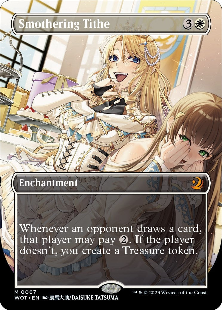 Image for Smothering Tithe (Anime Borderless) (67) (WOT) - Magic: The Gathering
