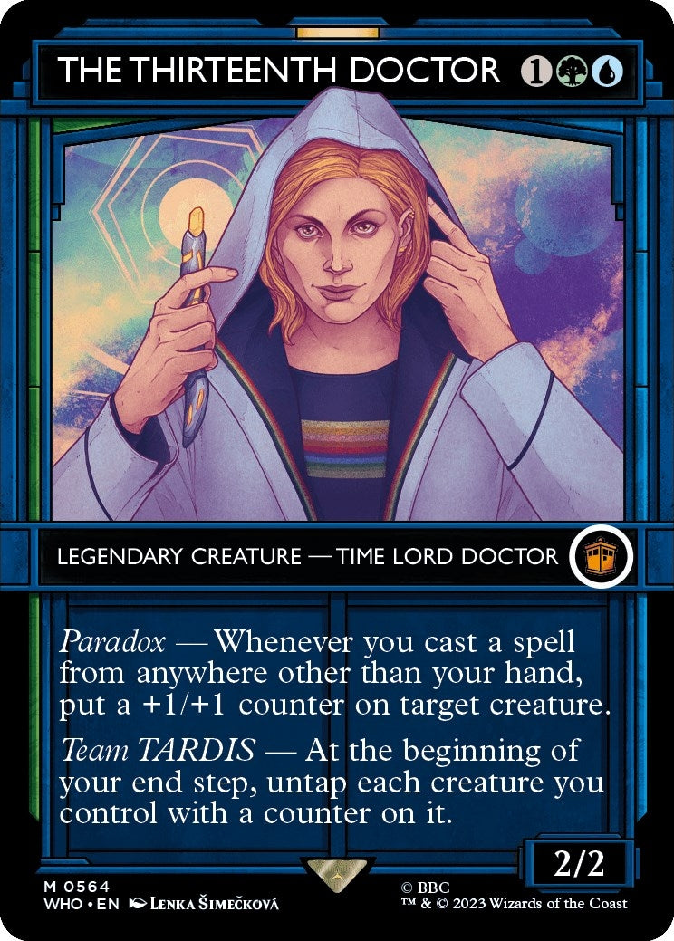 Image for The Thirteenth Doctor (Showcase) (564) (WHO) - Magic: The Gathering