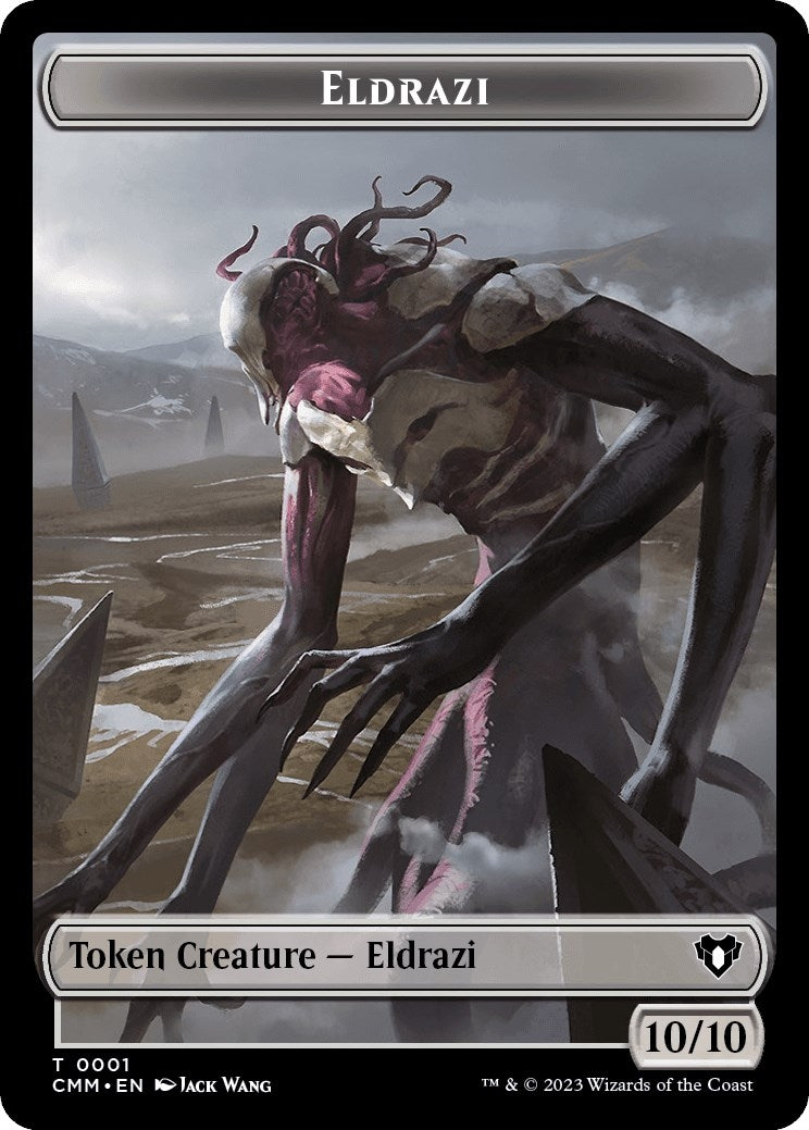 Image for Eldrazi // Dwarf Berserker Double-Sided Token (1 // 23) (CMM) - Magic: The Gathering