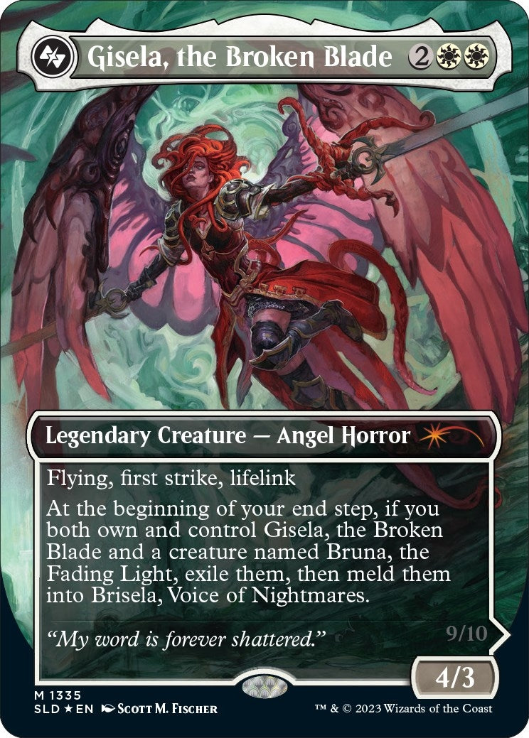 Image for Gisela, the Broken Blade (Display Commander) - Thick Stock (1387) (SLD) - Magic: The Gathering