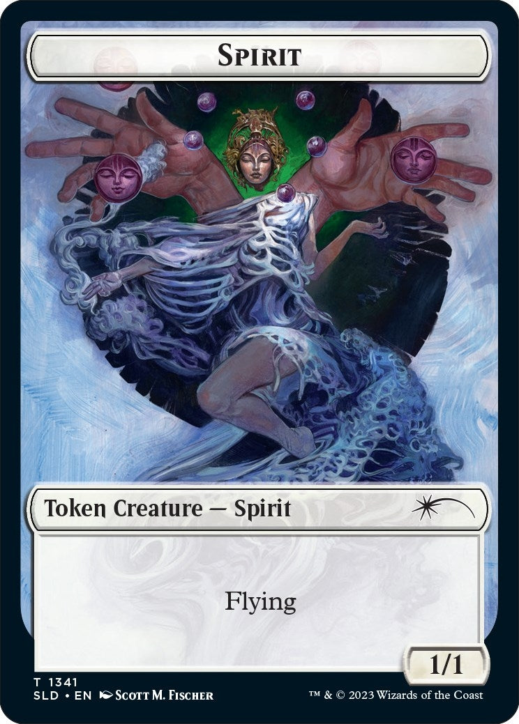 Image for Spirit (SLD) // Angel Double-sided Token (1341 // 001) (SLD) - Magic: The Gathering