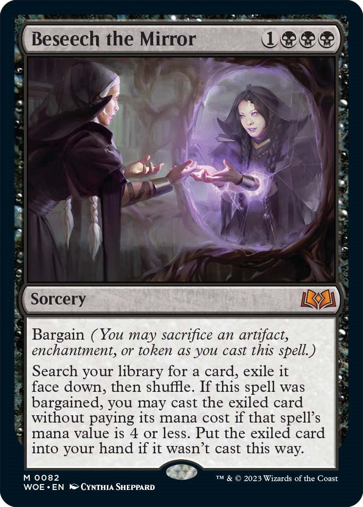 Image for Beseech the Mirror (82) (WOE) - Magic: The Gathering