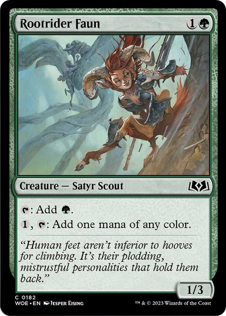Rootrider Faun (182) (WOE) Japanese