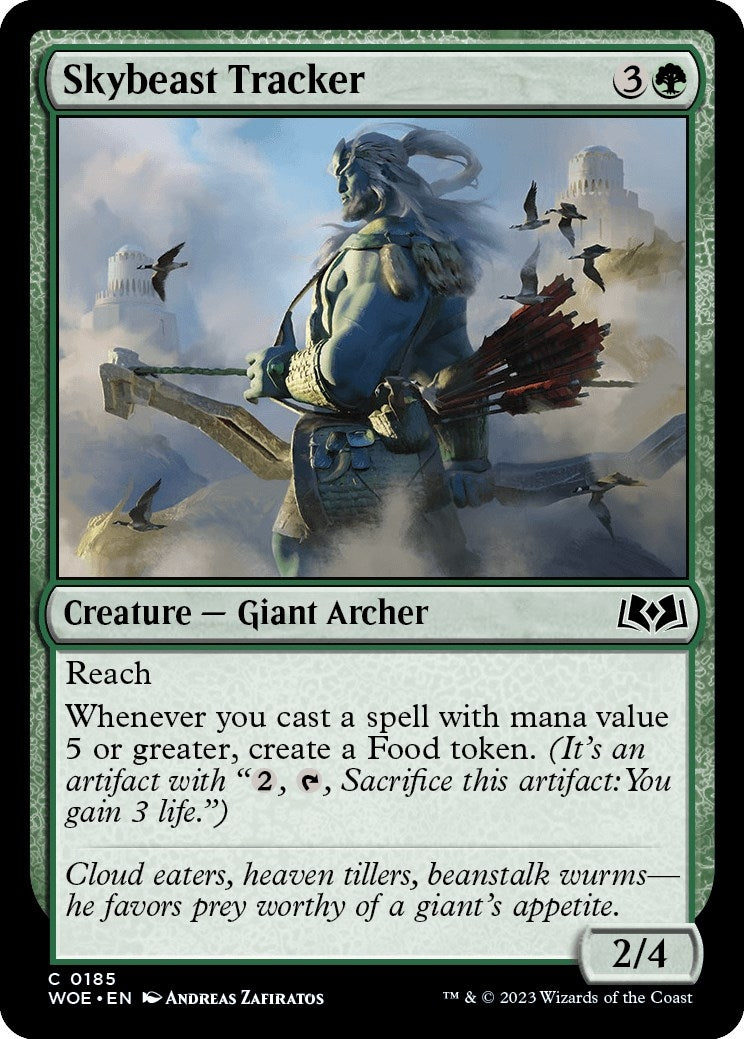 Image for Skybeast Tracker (185) (WOE) - Magic: The Gathering