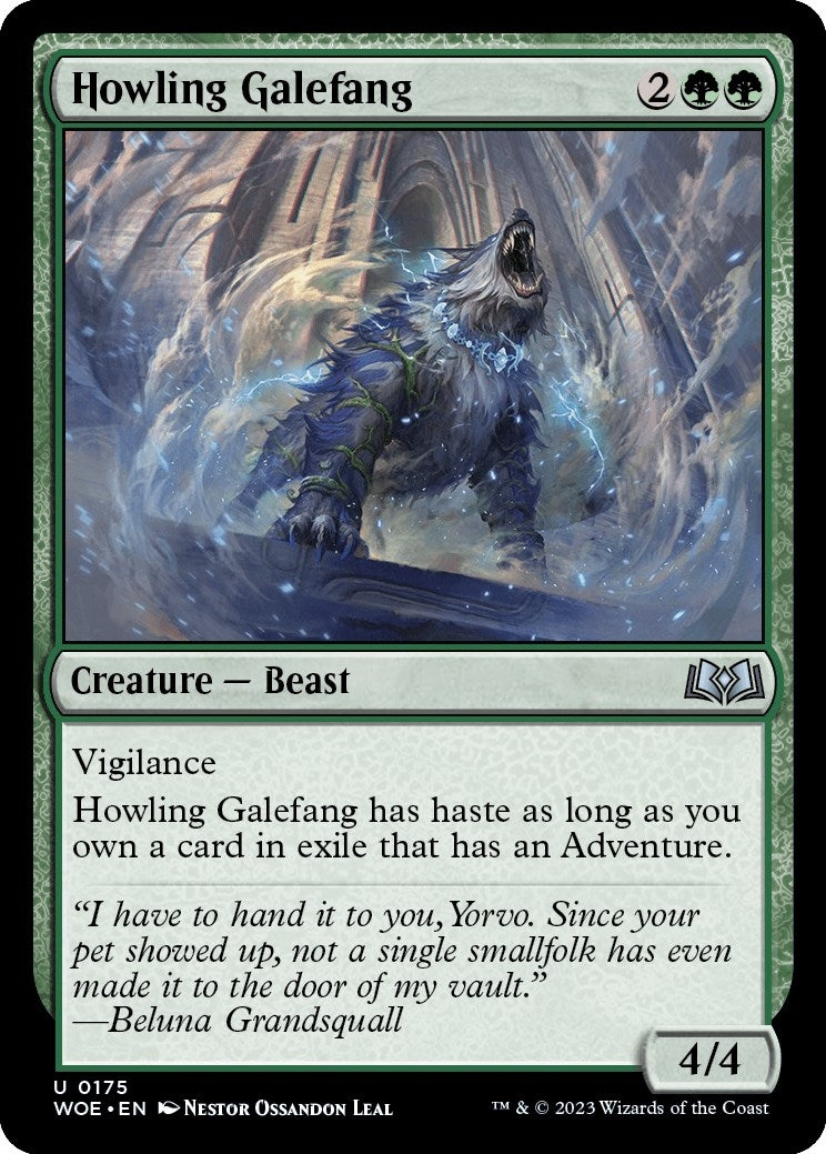 Howling Galefang (175) (WOE) Japanese