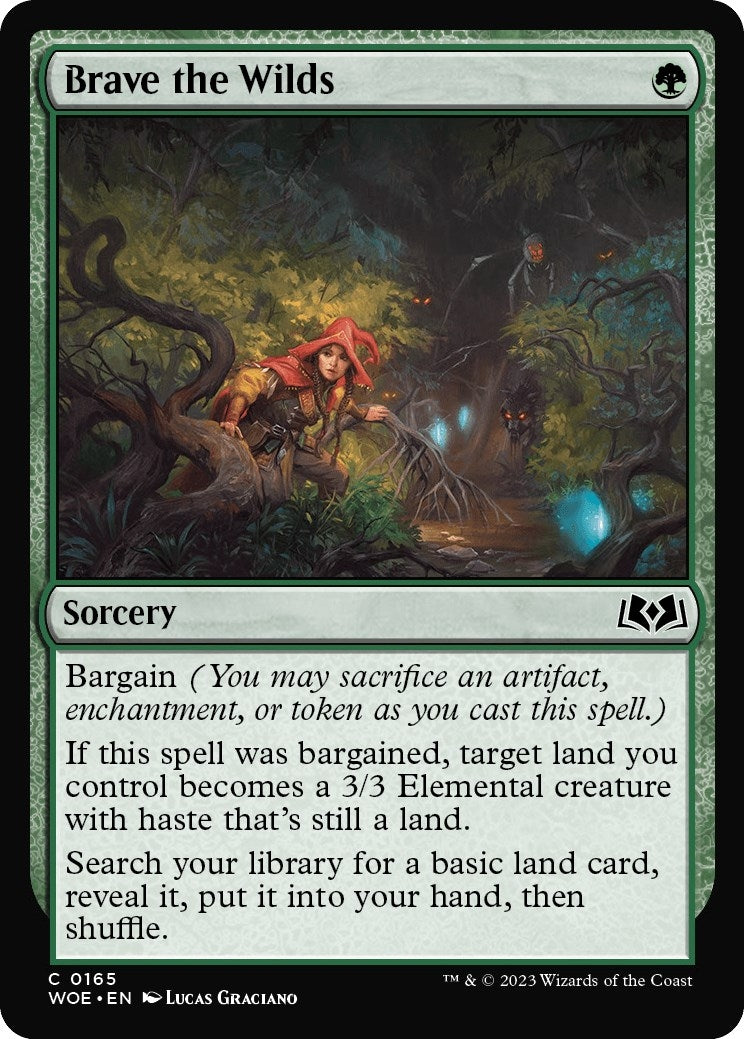 Image for Brave the Wilds (165) (WOE) - Magic: The Gathering