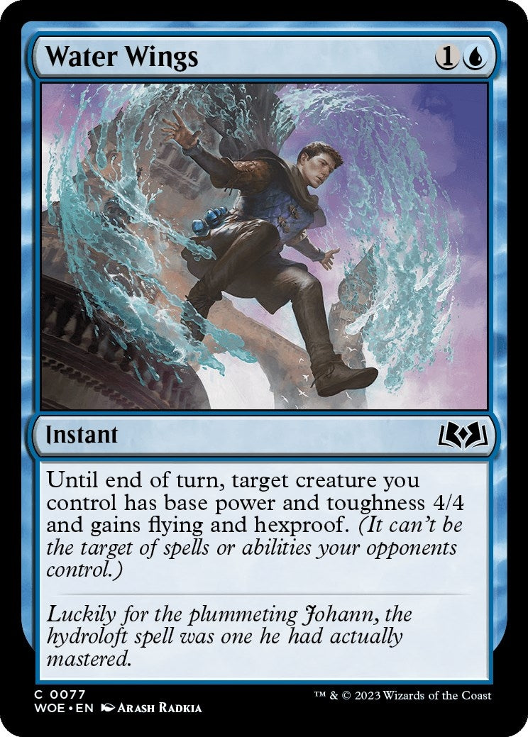 Image for Water Wings (77) (WOE) - Magic: The Gathering