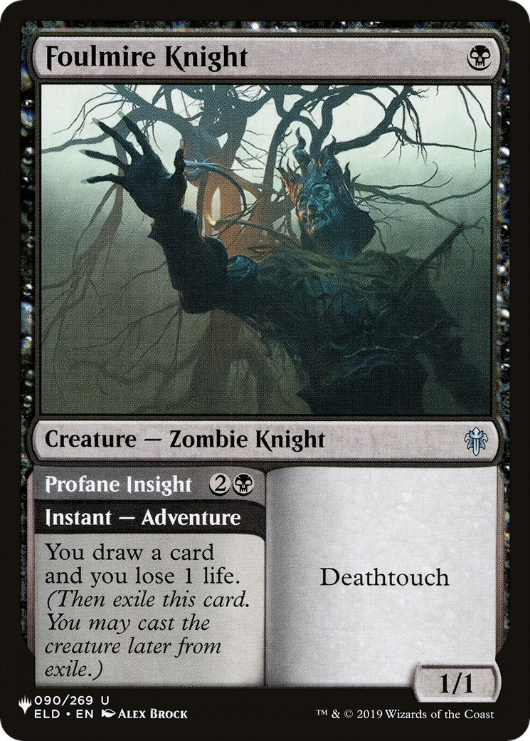 Foulmire Knight (ELD) (090/269) (LIST)