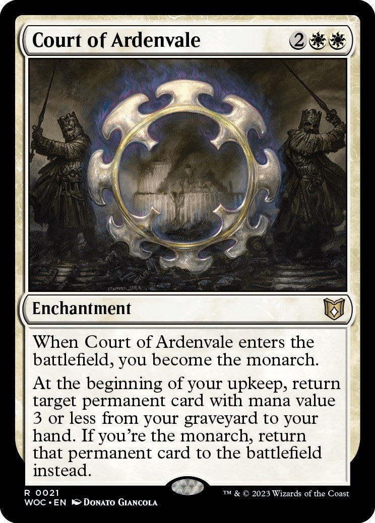 Image for Court of Ardenvale (21) (WOC) - Magic: The Gathering