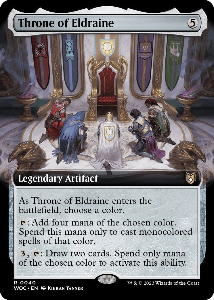 Image for Throne of Eldraine (Extended Art) (40) (WOC) - Magic: The Gathering