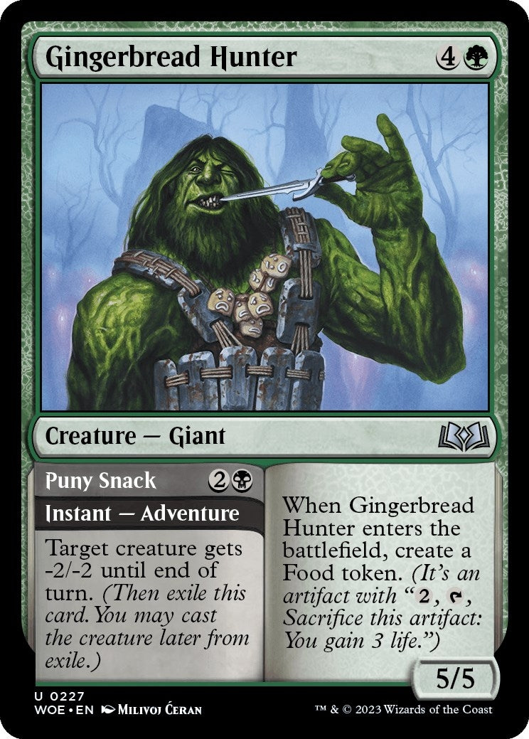 Image for Gingerbread Hunter (227) (WOE) - Magic: The Gathering
