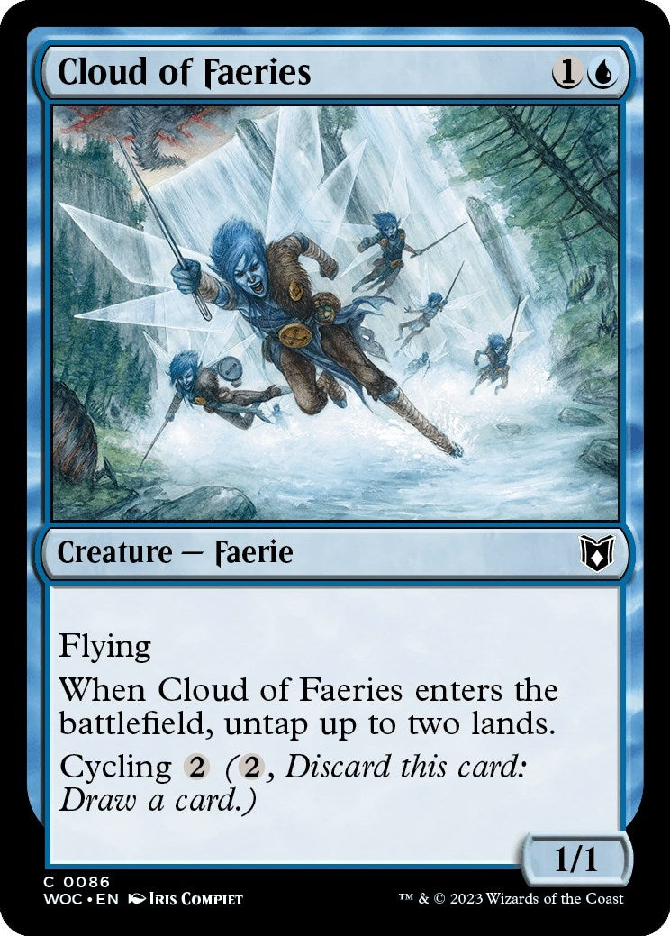 Image for Cloud of Faeries (86) (WOC) - Magic: The Gathering