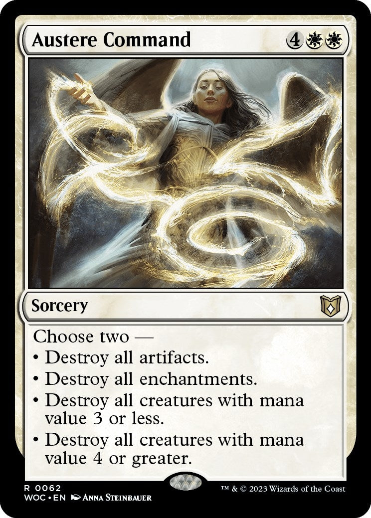 Image for Austere Command (62) (WOC) - Magic: The Gathering