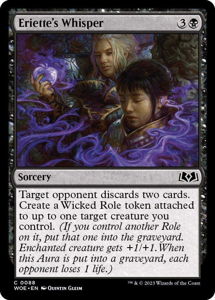 Image for Eriette's Whisper (88) (WOE) - Magic: The Gathering