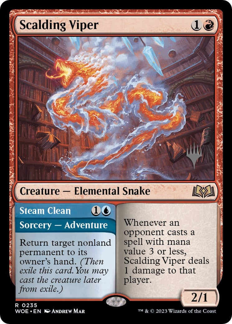 Image for Scalding Viper (235) (PPWOE) - Magic: The Gathering
