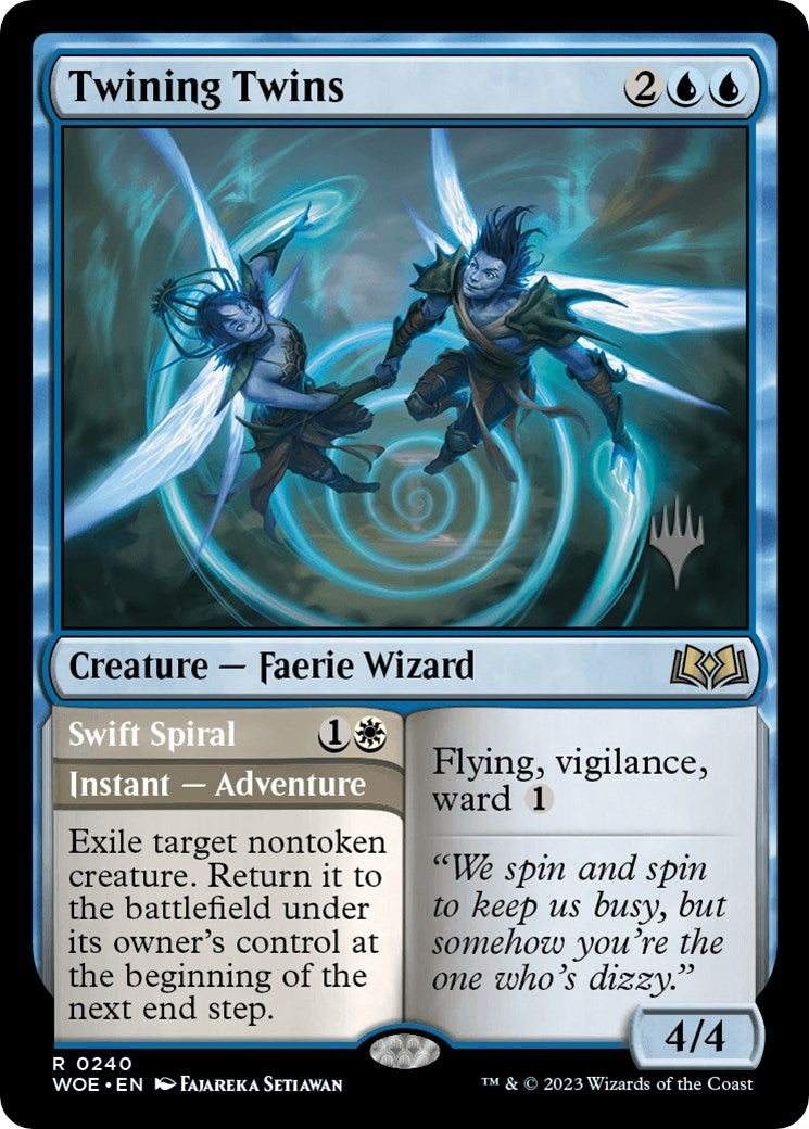 Image for Twining Twins (240) (PPWOE) - Magic: The Gathering