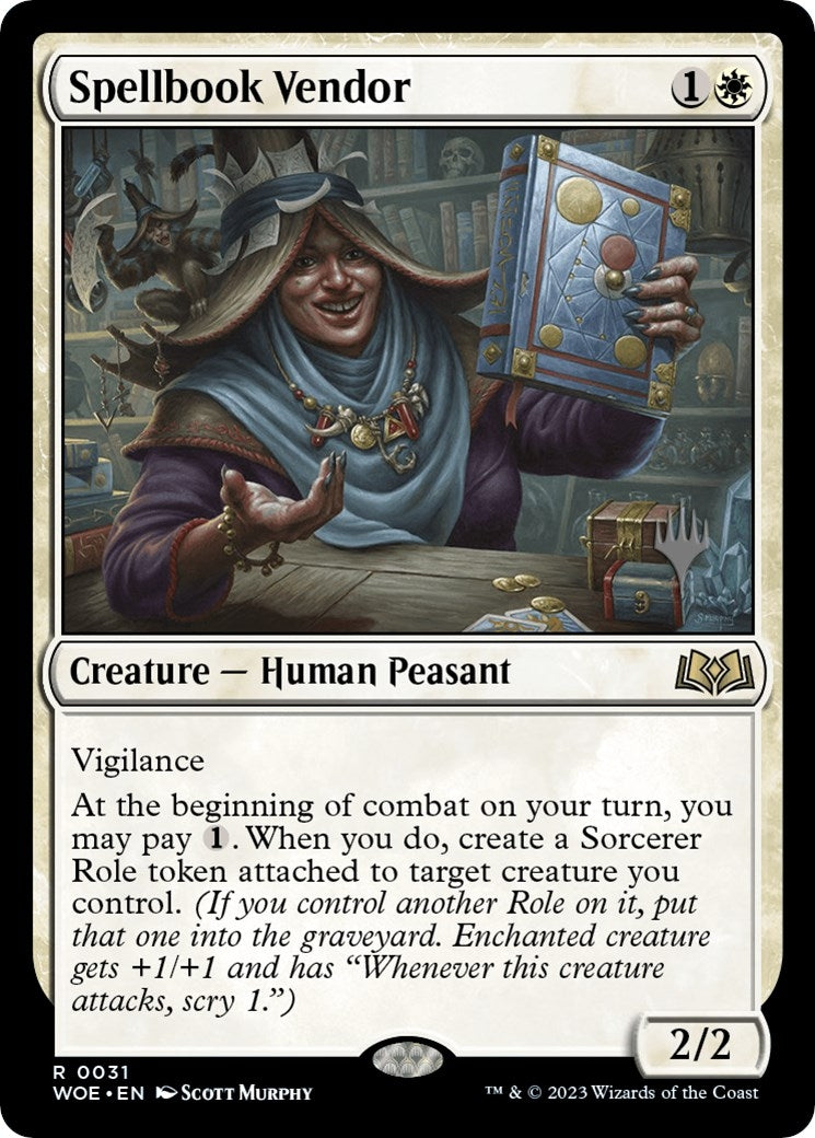 Image for Spellbook Vendor (31) (PPWOE) - Magic: The Gathering