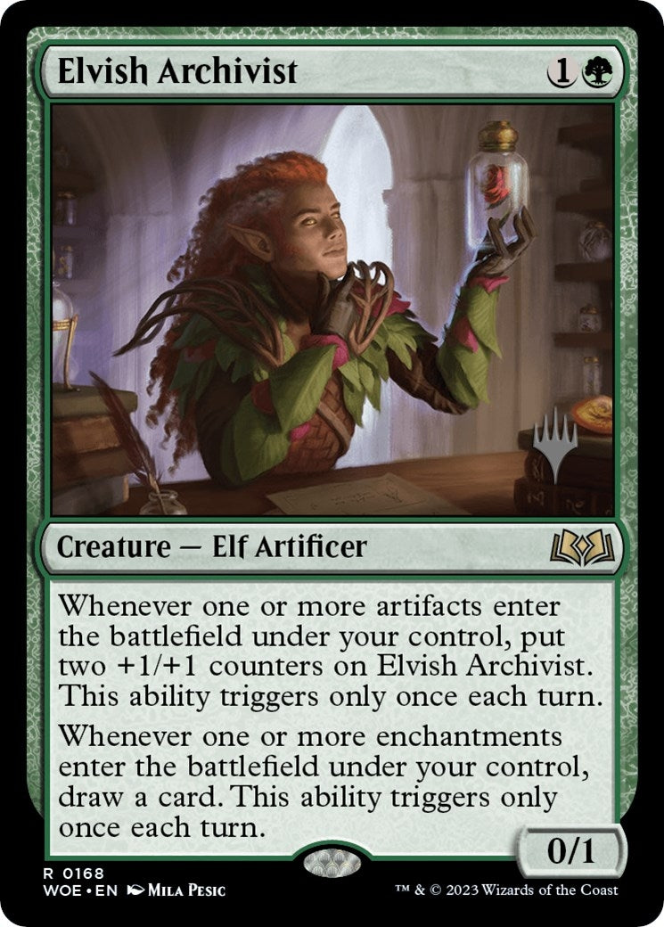 Image for Elvish Archivist (168) (PPWOE) - Magic: The Gathering