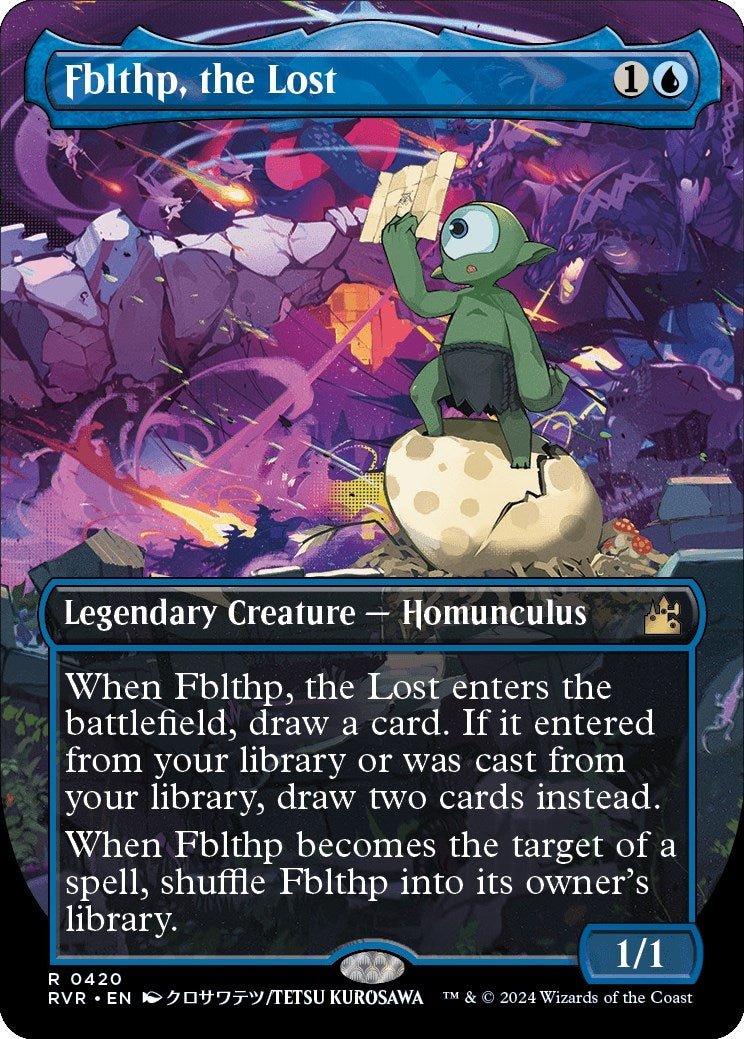 Image for Fblthp, the Lost (Anime Borderless) (420) (RVR) - Magic: The Gathering