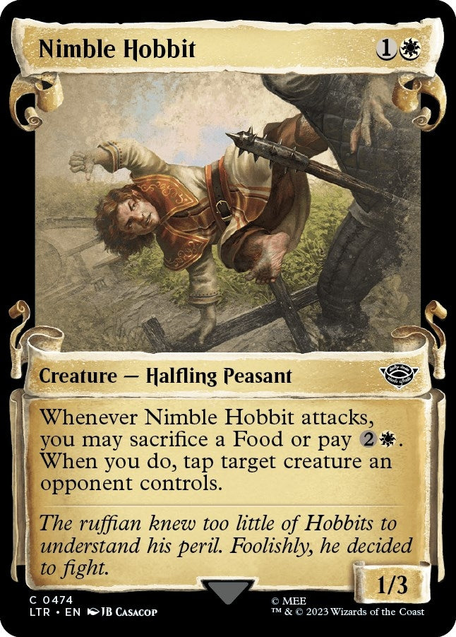 Image for Nimble Hobbit (Showcase Scrolls) (474) (LTR) - Magic: The Gathering