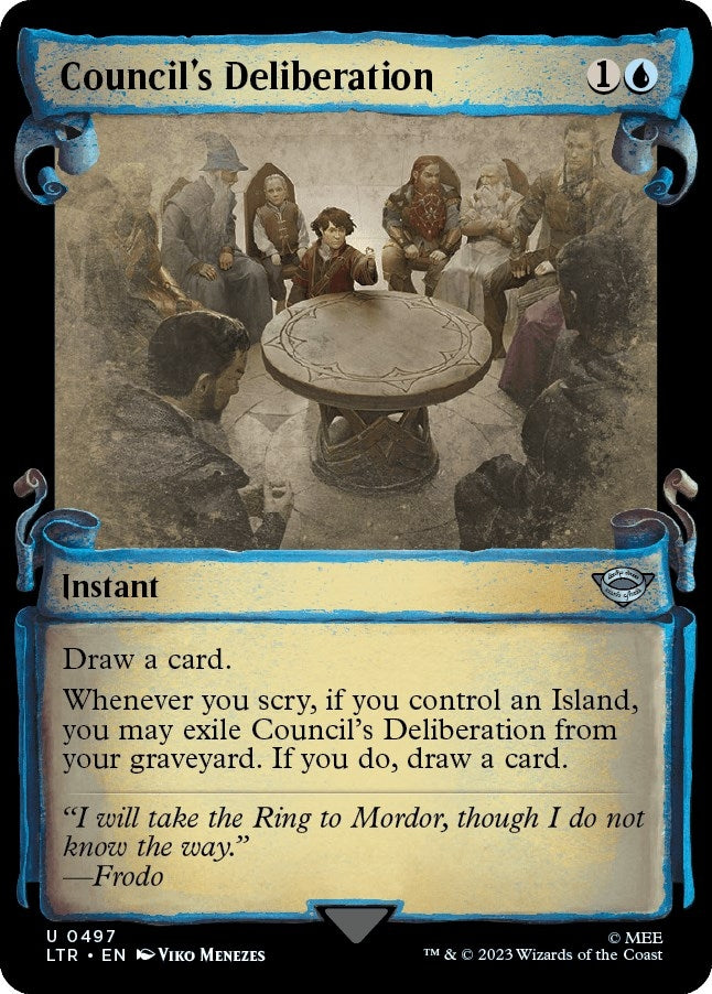 Image for Council's Deliberation (Showcase Scrolls) (497) (LTR) - Magic: The Gathering