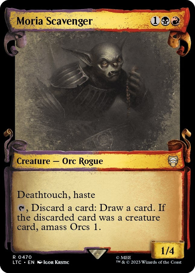 Image for Moria Scavenger (Showcase Scrolls) (470) (LTC) - Magic: The Gathering