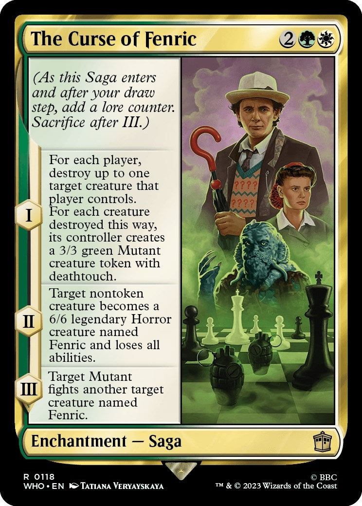 Image for The Curse of Fenric (118) (WHO) - Magic: The Gathering