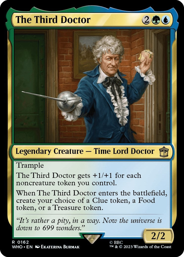 Image for The Third Doctor (162) (WHO) - Magic: The Gathering
