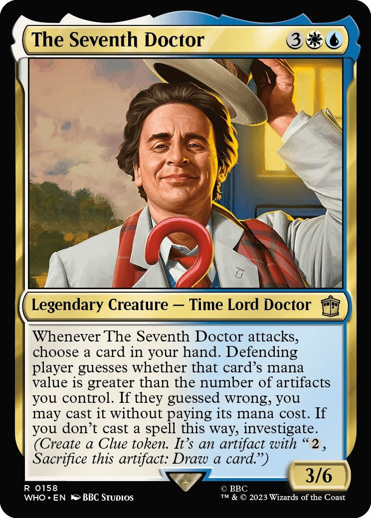 Image for The Seventh Doctor (158) (WHO) - Magic: The Gathering