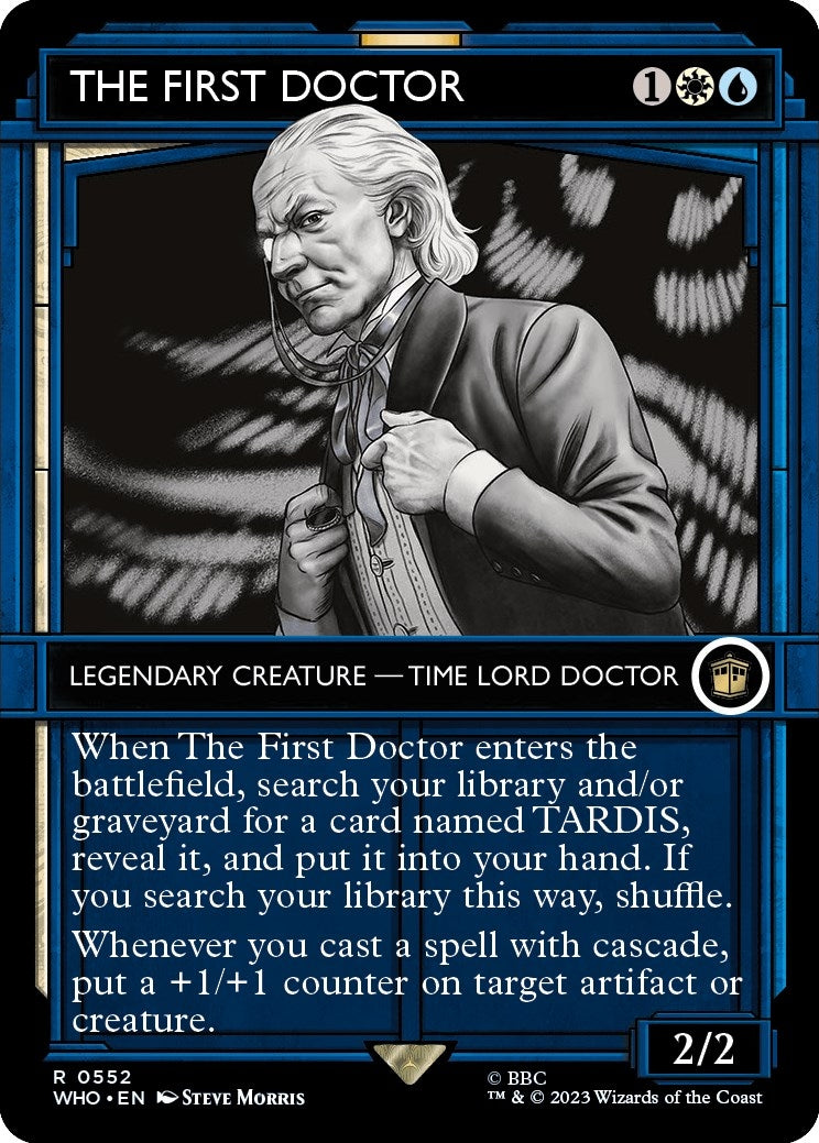 Image for The First Doctor (Showcase) (552) (WHO) - Magic: The Gathering