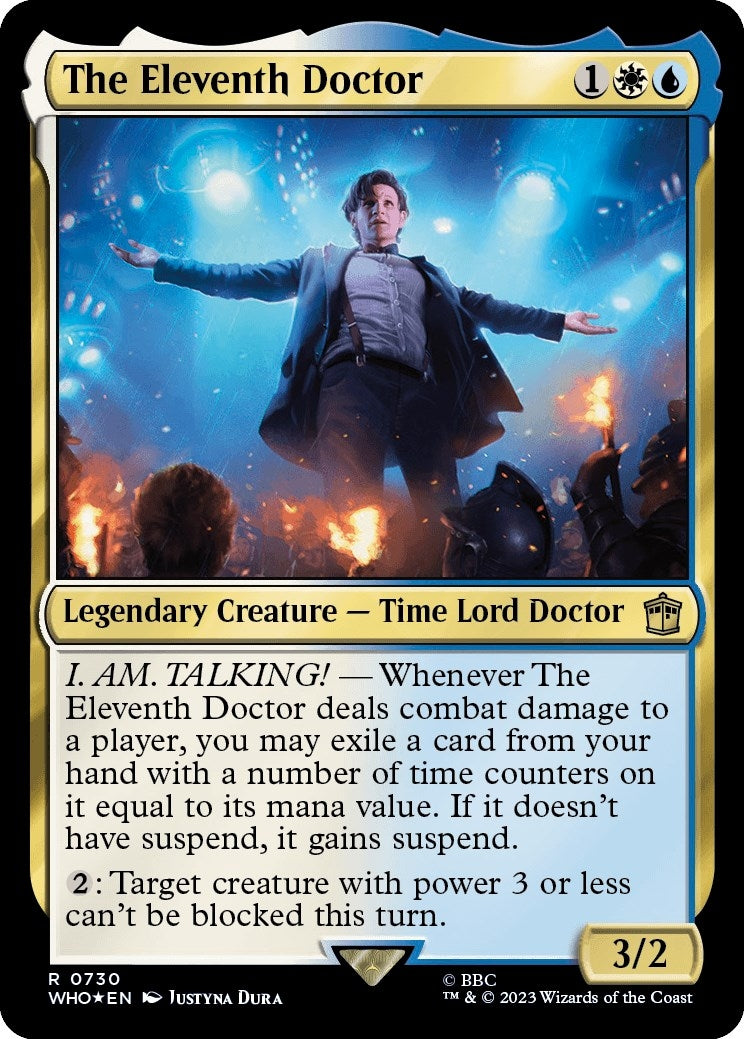 Image for The Eleventh Doctor (Surge Foil) (730) (WHO) - Magic: The Gathering