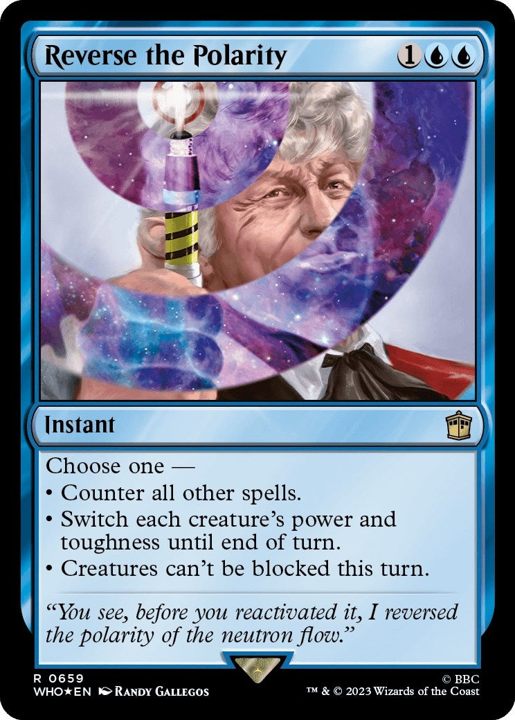 Image for Reverse the Polarity (Surge Foil) (659) (WHO) - Magic: The Gathering