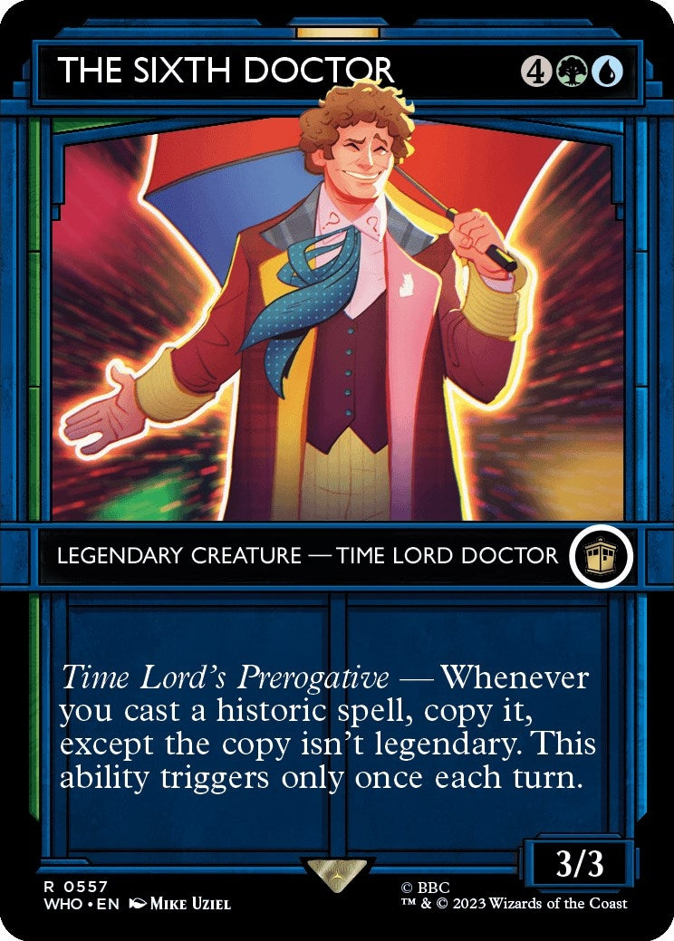 Image for The Sixth Doctor (Showcase) (557) (WHO) - Magic: The Gathering