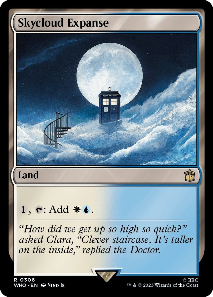 Image for Skycloud Expanse (306) (WHO) - Magic: The Gathering