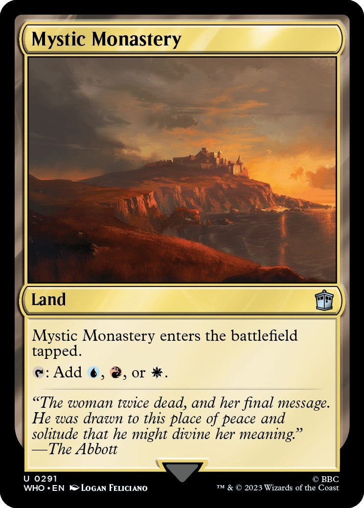 Image for Mystic Monastery (291) (WHO) - Magic: The Gathering