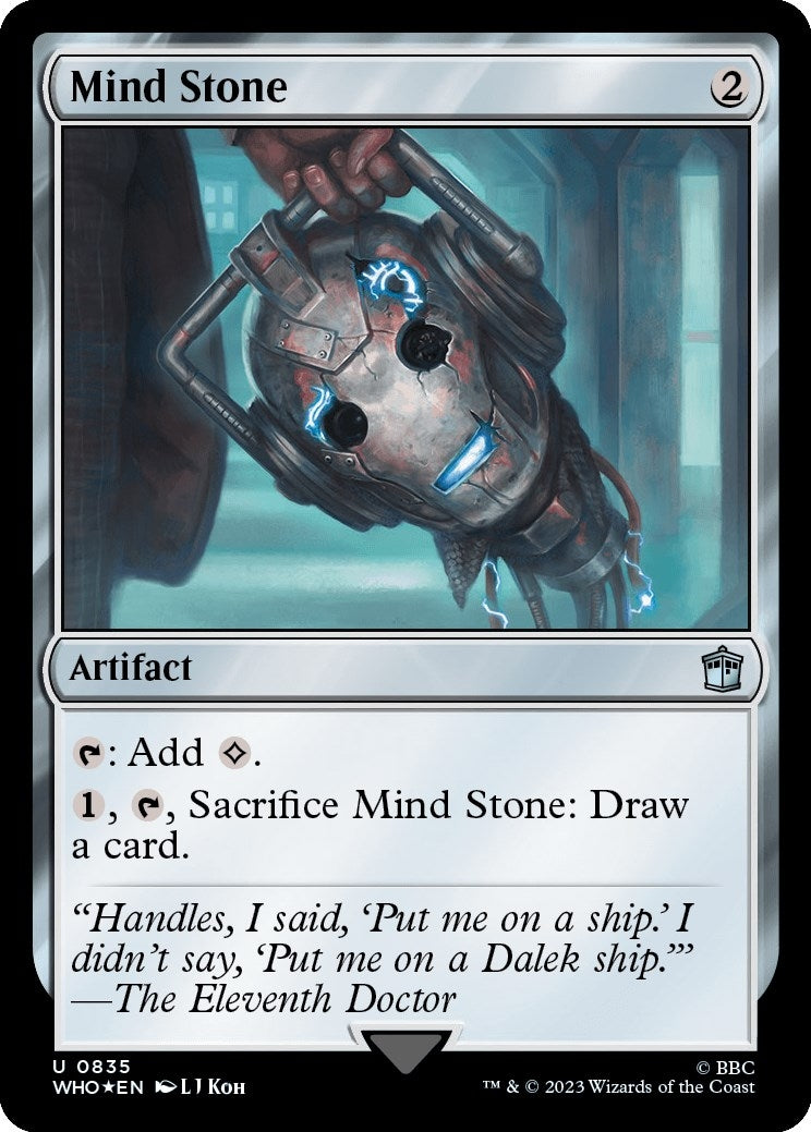 Image for Mind Stone (Surge Foil) (835) (WHO) - Magic: The Gathering