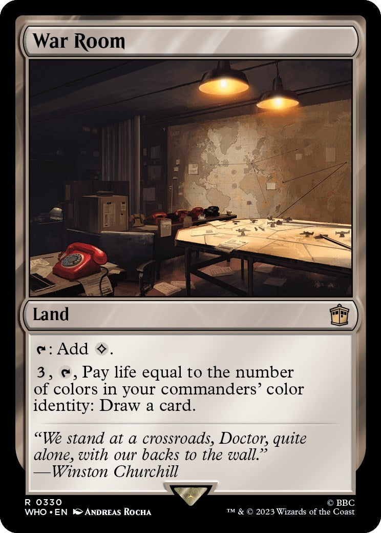 Image for War Room (330) (WHO) - Magic: The Gathering