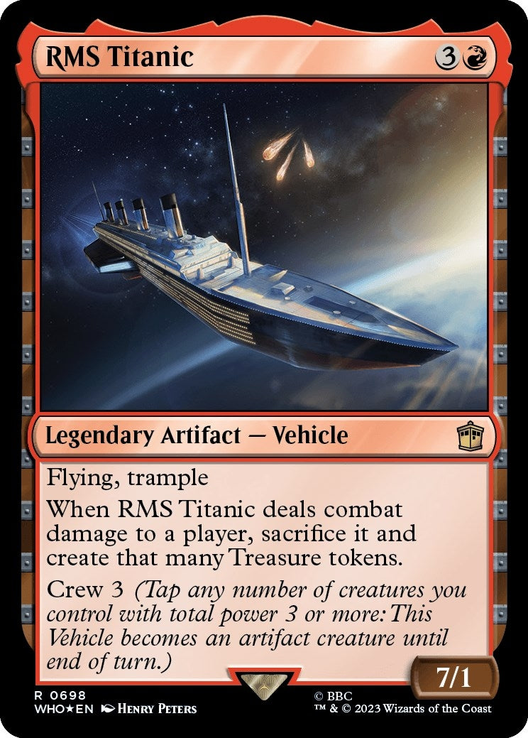 Image for RMS Titanic (Surge Foil) (698) (WHO) - Magic: The Gathering