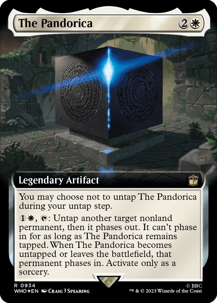 Image for The Pandorica (Extended Art) (Surge Foil) (934) (WHO) - Magic: The Gathering