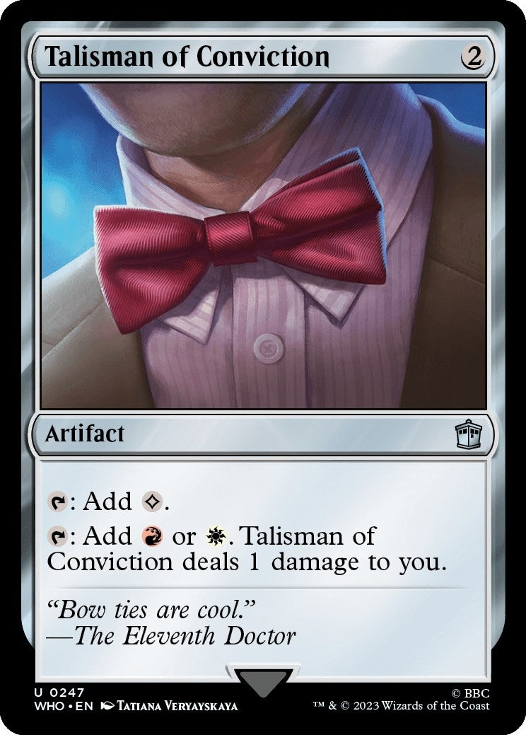 Image for Talisman of Conviction (247) (WHO) - Magic: The Gathering