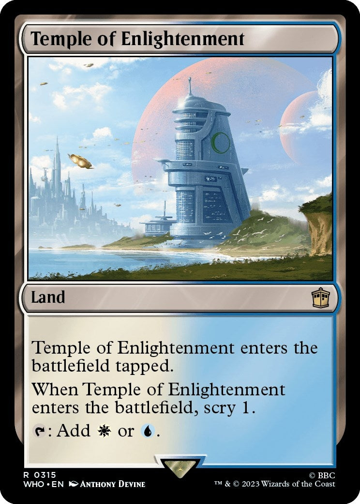 Image for Temple of Enlightenment (315) (WHO) - Magic: The Gathering